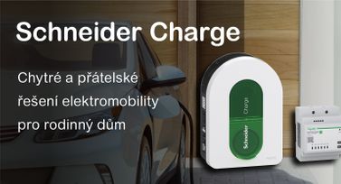 Chytré nabíjení elektromobilu doma: Schneider Charge jako součást moderní domácnosti