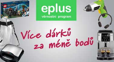 Více dárků za méně bodů. Slevy až 50 %
